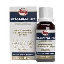 Vitamina B12 Metilcobalamina 20ml Gotas Sabor Menta Vitafor