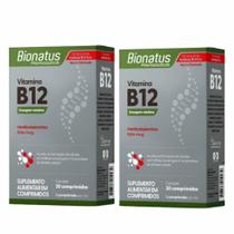 Vitamina B12 Metilcobalamina 30 comprimidos Bionatus