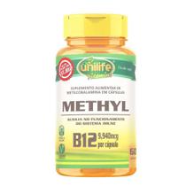 Vitamina B12 Metilcobalamina 350mg 60 Cápsulas Unilife Vitamina B12 Metilcobalamina 350mg 60 Cápsulas Unilife