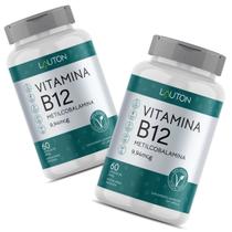 Vitamina B12 Metilcobalamina 400mg Vegana Lauton - Kit 2