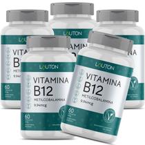 Vitamina B12 Metilcobalamina 400mg Vegana Lauton - Kit 5