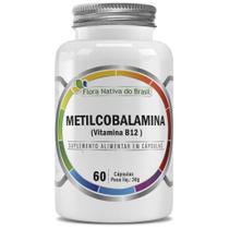 Vitamina B12 Metilcobalamina 414% 60 Cápsulas - Flora Nativa