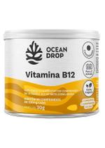 VITAMINA B12 METILCOBALAMINA 500MG 60 TABLETS VEGANO OCEAN DROP - Suplemento Alimentar