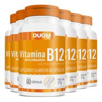 Vitamina B12 Metilcobalamina 6 X 60 Cápsulas Duom