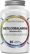 Vitamina B12 Metilcobalamina 60 Cápsulas - Flora Nativa