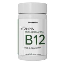 Vitamina B12 Metilcobalamina 60 Cápsulas Natunéctar Comprimidos 9,9mcg Suplementos Vitamina B12 Metilcobalamina 60 Cápsulas Natunéctar Comprimidos 9,9mcg Suplementos