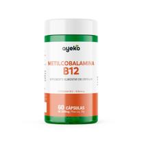 Vitamina B12 Metilcobalamina 9,94mcg 60 caps - Ayeko