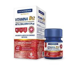 Vitamina B12 Metilcobalamina Catarinense 60 Comprimidos Frutas Vermelhas Vitamina B12 Metilcobalamina Catarinense 60 Comprimidos Frutas Vermelhas