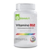 Vitamina B12 Metilcobalamina Concentrado 60caps - Bionutri