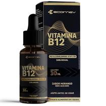 Vitamina B12 Metilcobalamina Em Gotas 414%vd Sabor Morango Vegana 30ml Vitamina B12 Metilcobalamina Em Gotas 414%vd Sabor Morango Vegana 30ml