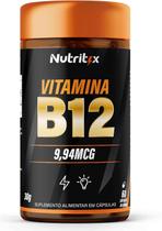Vitamina B12 Nutritix Suplemento Alimentar 60 Cápsulas Vitamina B12 Nutritix Suplemento Alimentar 60 Cápsulas