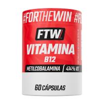 Vitamina B12 Pote 60 Cápsulas FTW Vitamina B12 Pote 60 Cápsulas FTW