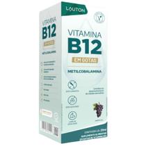 Vitamina B12 Premium (Metilcobalamina) em Gotas 20ml - Lauton Sabor:Uva