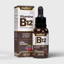 Vitamina B12 Rápida Absorção Em Gotas - Melfort