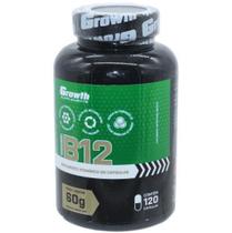 Vitamina B12 Reduz Risco Doenças Aumenta Energia 120 Caps - Growth Supplements