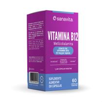 Vitamina B12 Sanavita Cápsulas - Sem Sabor Vitamina B12 Sanavita Cápsulas - Sem Sabor