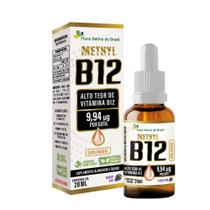 Vitamina B12 Uva 20ml - Metilcobalamina 9,94 mcg por gota - Flora Nativa