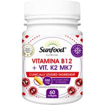 Vitamina B12 + Vit K2 MK7 350mg 60 softgels - Sunfood