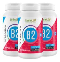 Vitamina B2 400mg 3 X 60 Cápsulas - Linho Lev