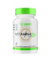 Vitamina B5 5,7mg 30 Cápsulas - Avanti Supplements