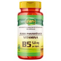 Vitamina B5 Ácido Pantotênico Vegana 60 caps 500mg Vitamina B5 Ácido Pantotênico Vegana 60 caps 500mg