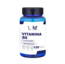 Vitamina B6 Piridoxina 120 cápsulas Sistema Nervoso Hormônios Vitamina B6 Piridoxina 120 cápsulas Sistema Nervoso Hormônios