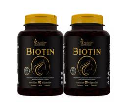 Vitamina B7 Biotina 2x60 Cápsulas Biotin - Alisson Nutrition Vitamina B7 Biotina 2x60 Cápsulas Biotin - Alisson Nutrition