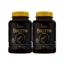 Vitamina B7 Biotina 2x60 Cápsulas Biotin - Alisson Nutrition