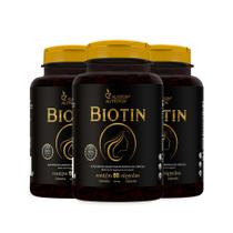 Vitamina B7 Biotina 3x60 Cápsulas Biotin - Alisson Nutrition