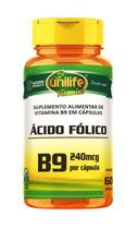 Vitamina b9 - acido folico 500 mg - 60 caps