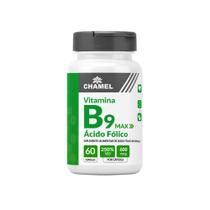 Vitamina B9 Ácido Fólico 600mcg 60 Cápsulas Chamel Vitamina B9 Ácido Fólico 600mcg 60 Cápsulas Chamel