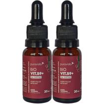 Vitamina B9 Ácido Fólico Gotas 2 X 20ml Puravida