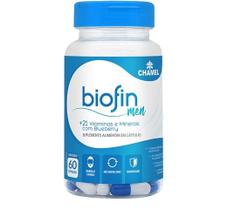 Vitamina Biofin Men +21 Vitaminas E Minerais 60 Cáps- Chamel