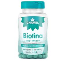 Vitamina Biotina 30mcg 60 Cápsulas De 400mg - Chamel