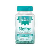 Vitamina Biotina 60 cápsulas 400mg - CHAMEL