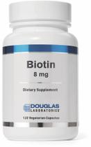 Vitamina Biotina 8 mg Douglas Laboratories 120 cápsulas