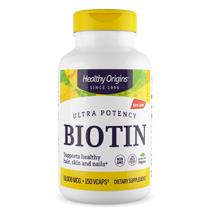 Vitamina Biotina Healthy Origins 10.000 mcg 150 cápsulas vegetarianas