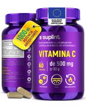 Vitamina C 1000 mg por Dia 2 Cápsulas Suplemento Vitamínico Cápsulas Veganas, Sem Glúten e Não Transgênico 60 Cápsulas Vitamina C 1000 mg por Dia 2 Cápsulas Suplemento Vitamínico Cápsulas Veganas, Sem Glúten e Não Transgênico 60 Cápsulas