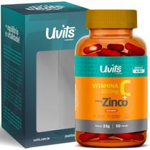 Vitamina C 1000mg e Zinco 10mg 60 Cápsulas Uvits