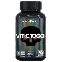 Vitamina C 1000mg Pure Concentrado 100 Cáps. Black Skull