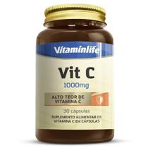 Vitamina C 1000mg Vitaminlife 30 cápsulas