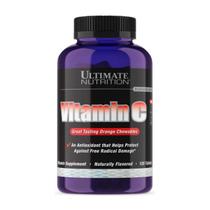 Vitamina c 120 tabletes - ultimate nutrition (laranja)