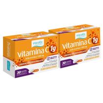 Vitamina C 1g Liberação Prolongada Equaliv Kit para 2 Meses