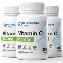 Vitamina C 250mg Puregen Labs 600 Tabletas Apoyo Inmunológico Vitamina C 250mg Puregen Labs 600 Tabletas Apoyo Inmunológico