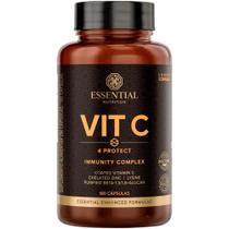Vitamina C 4 Protect (180 Caps) - Essential Nutrition