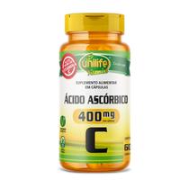 Vitamina C 400mg Ácido Ascórbico - Unilife Vitamina C 400mg Ácido Ascórbico - Unilife