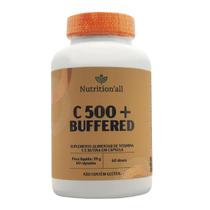 Vitamina c 500 + buffered ( c500) - nutritionall (60 cápsulas)