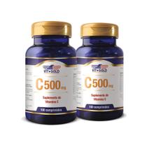 Vitamina C 500 mg Vitgold Kit 2x 100 comp