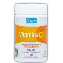 Vitamina C 500mg 30 comprimidos - Stem Pharmaceutical