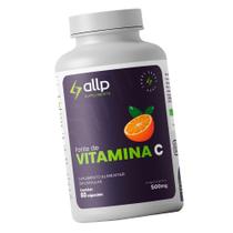 Vitamina C 500mg 60 Capsulas Allp Supplements Pote Sabor Sem Sabor